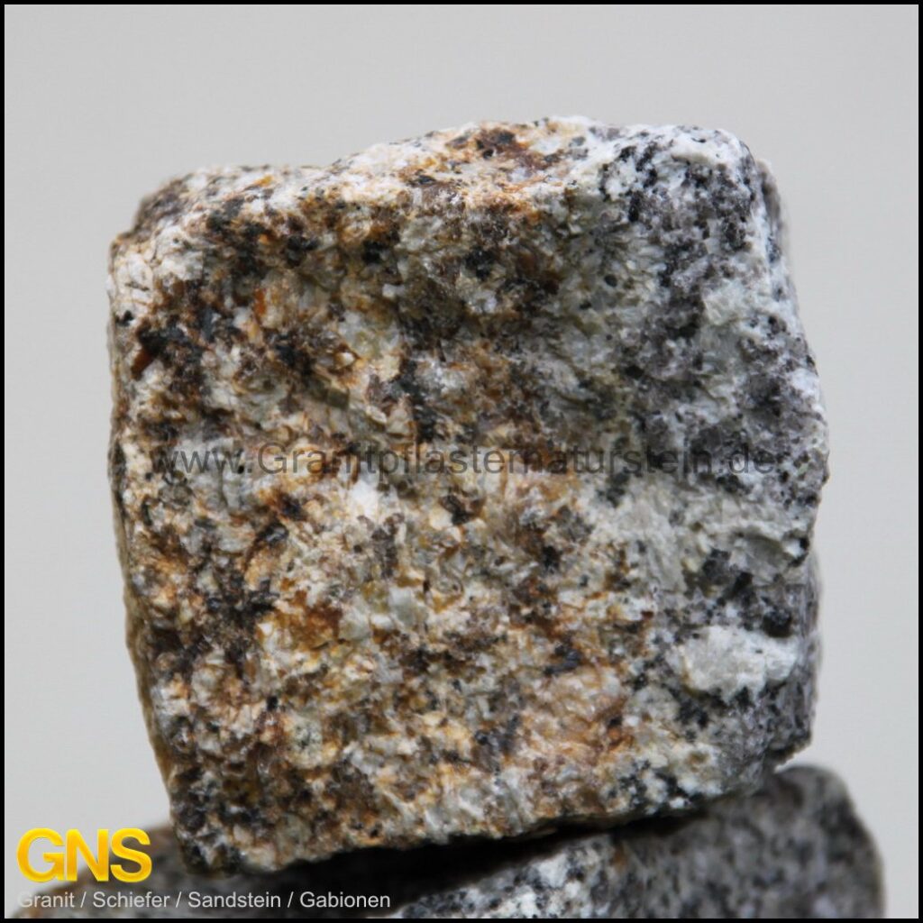 granitpflaster grau-gelb