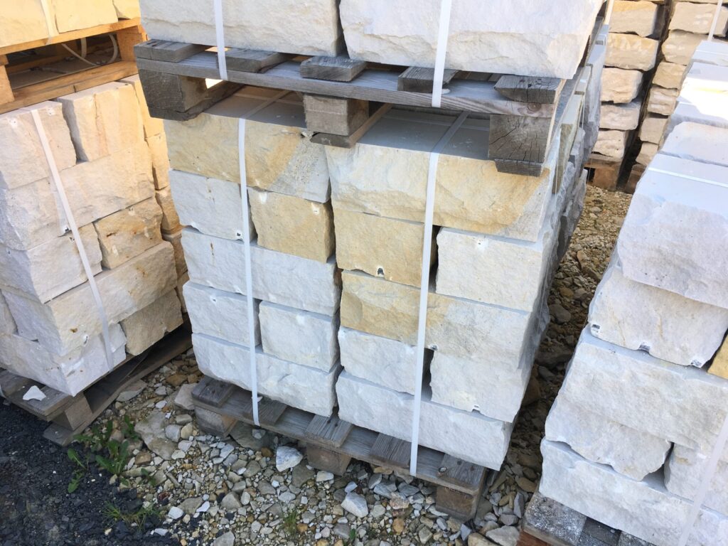 20x20x40cm Sandstein Mauersteine