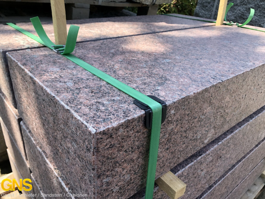 Granit Blockstufen, Granitstufen, Granit Podest, Blockstufen aus Granit