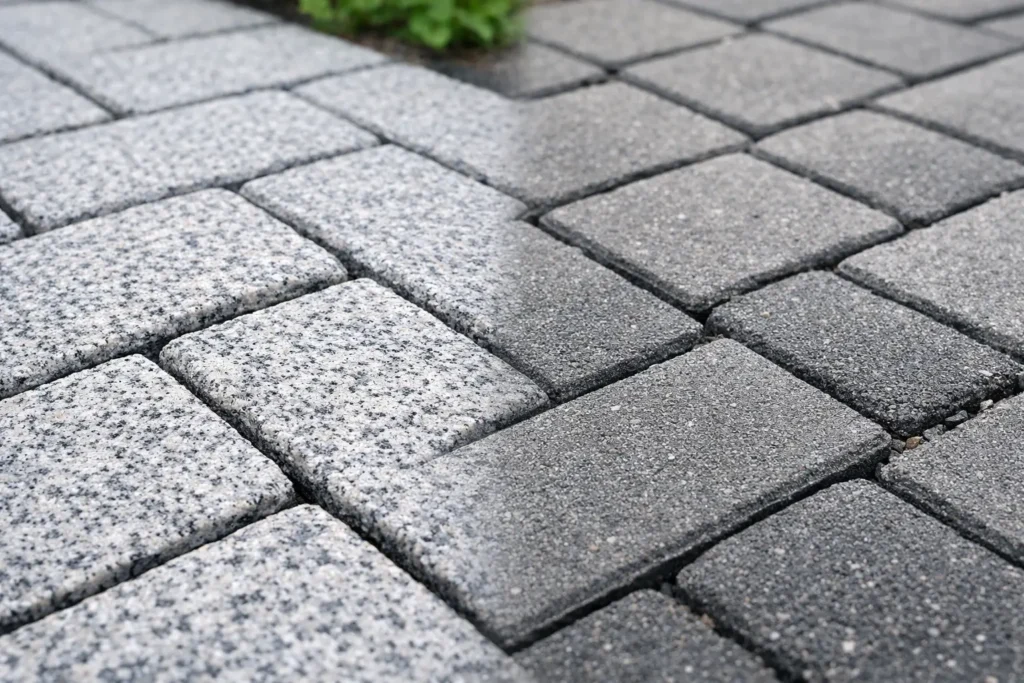 Granit oder Betonpflaster im Vergleich