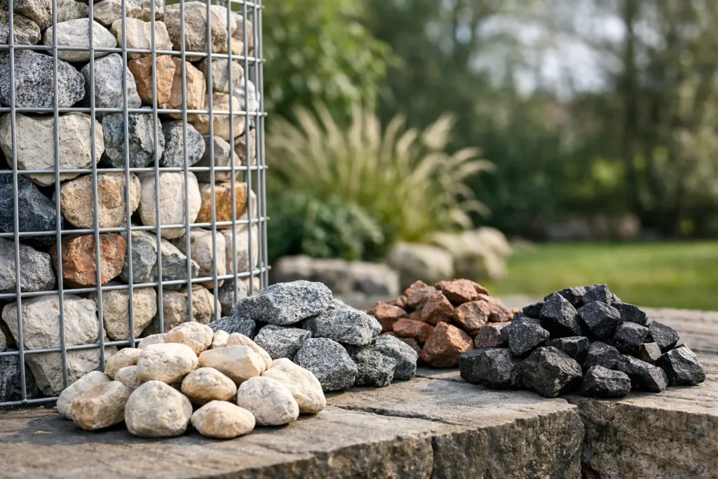 Welche Steine für Gabionen passen wirklich?